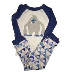 Tea Collection blue pajamas size 6